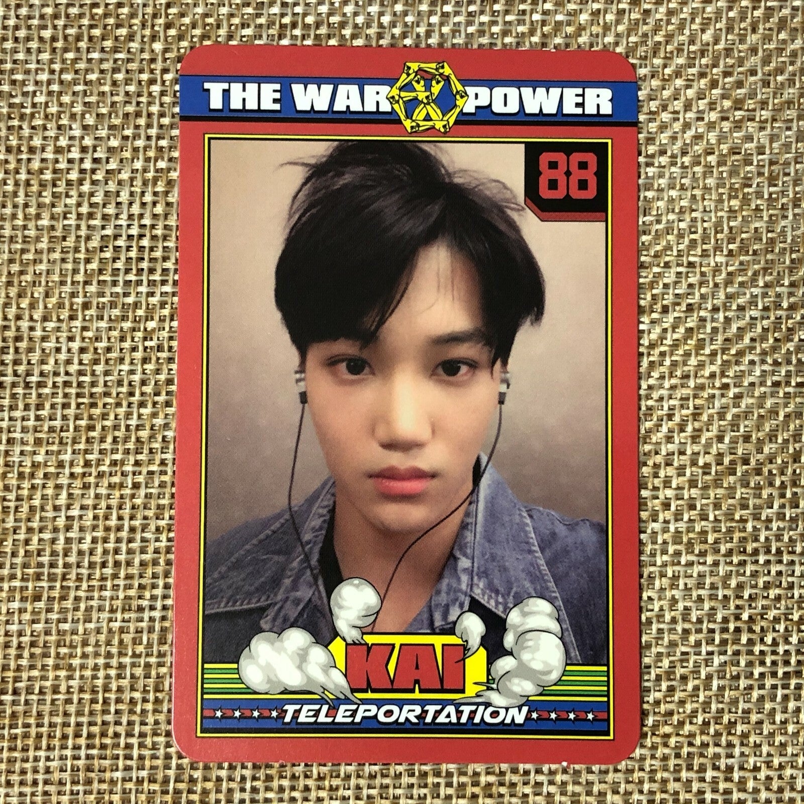 EXO KAI [ The War Power of Music ] Official Photocard, Album Type B / New / Gift