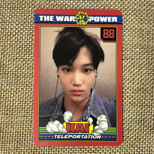 EXO KAI [ The War Power of Music ] Official Photocard, Album Type B / New / Gift
