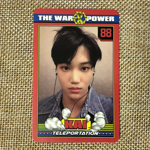 EXO KAI [ The War Power of Music ] Official Photocard, Album Type B / New / Gift