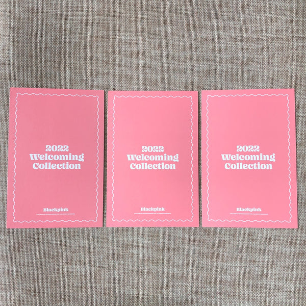 BLACKPINK ROSE [ 2022 Welcoming Collection ] Official Postcard Set / New / Gift