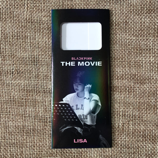BLACKPINK LISA [ The Movie ] Official Limited Film Mark / New / Gift