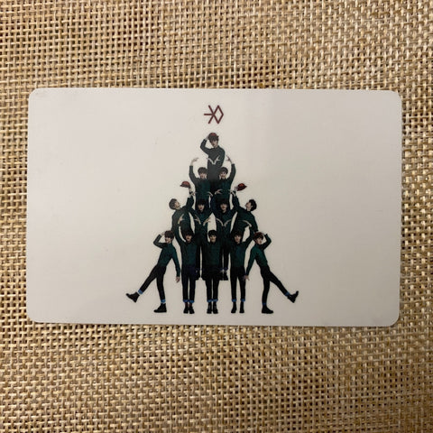 EXO GROUP [Miracles in December] Official Photocard Plastic Card / New, Rare /+G