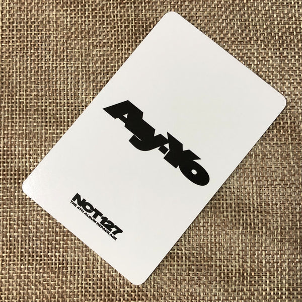 NCT 127 YUTA [Ay-Yo] Official Photocard, Ktown4U POB 4th Repackage / New / Gift