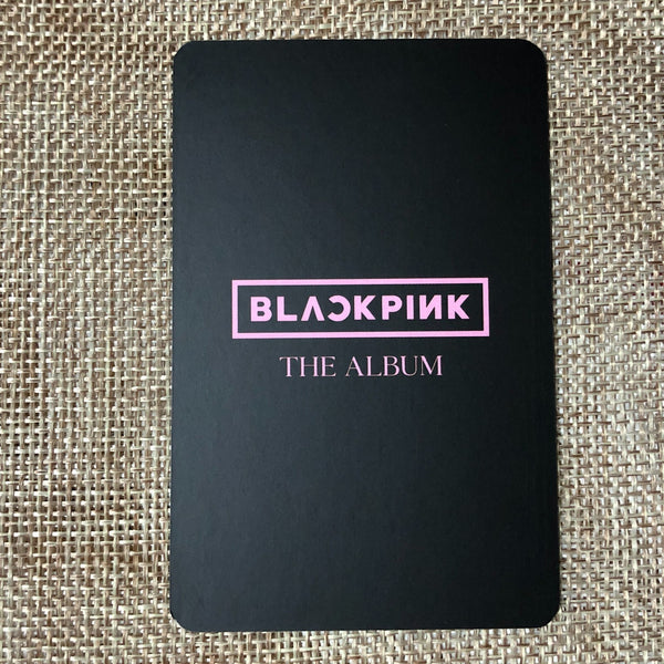 BLACKPINK JISOO [THE ALBUM] Official Photocard, Ktown4U Perks / New, Rare / Gift