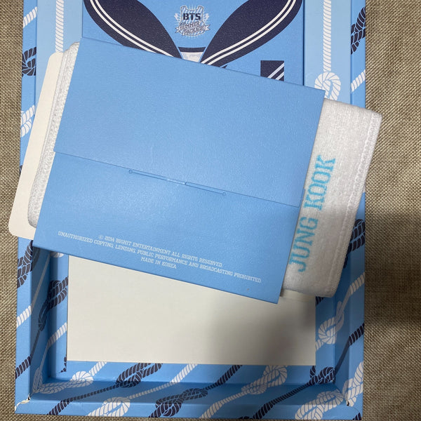 BTS 2014 Summer Package / Official Full Set Towel Photobook Pin Badges / No PC