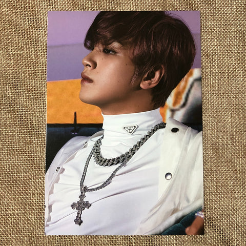 NCT 127 HAECHAN [ STICKER ] Official Postcard, STICKER Ver. / New / Gift