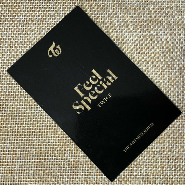 TWICE MINA #1 [ Feel Special ] Official Photocard, 8th Mini Album / New / Gift