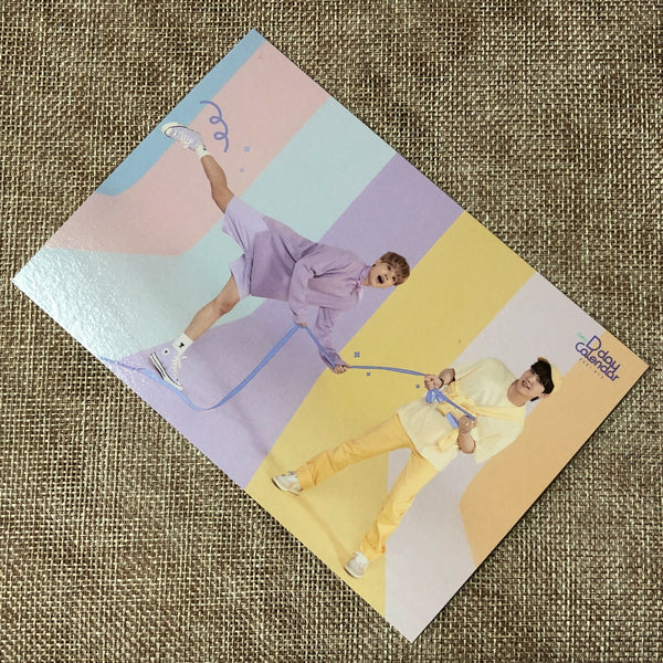BTS GROUP #4 [FESTA D-Day Calendar 8th Anniversary] Official Postcard / Gift