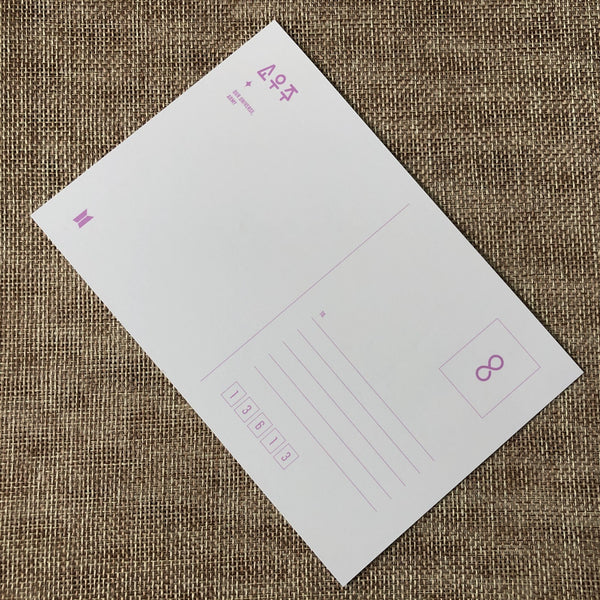 BTS V TAEHYUNG [ 2021 Muster SOWOOZOO ] Official Hologram Postcard / New / Gift