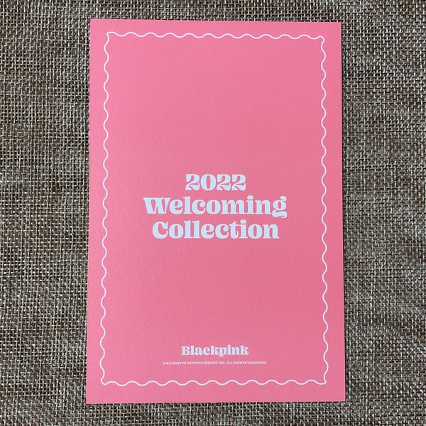 BLACKPINK LISA [ 2022 Welcoming Collection ] Official Postcard Set / New / Gift