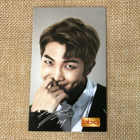 BTS RM #2 [ BBQ ] Official PhotoCard / New / Gift