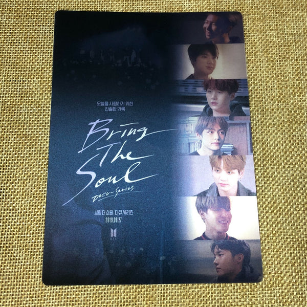 BTS JIMIN [Bring The Soul The Movie] Official Lenticular Photocard / New / Gift
