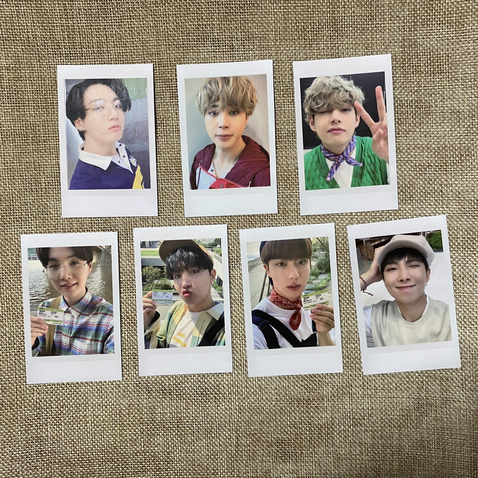 BTS All Member [ 2021 Season's Greetings ] Official Polaroid Photocard Set /New