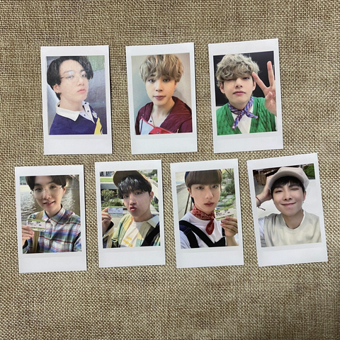 BTS All Member [ 2021 Season's Greetings ] Official Polaroid Photocard Set /New
