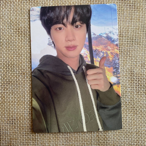 BTS JIN #2 [2021 Holiday Collection Little Wishes] Official Photocard / Gift