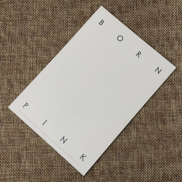 BLACKPINK ROSE [ Born Pink ] Official Postcard, Box Set Ver. / New / Gift