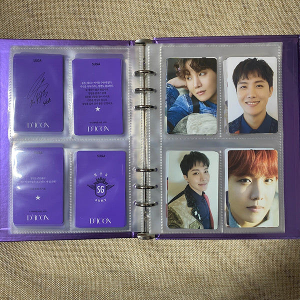 BTS [Dion 101 Photocard Full set] Binder + 100 photocard + 1 postcard / Gift