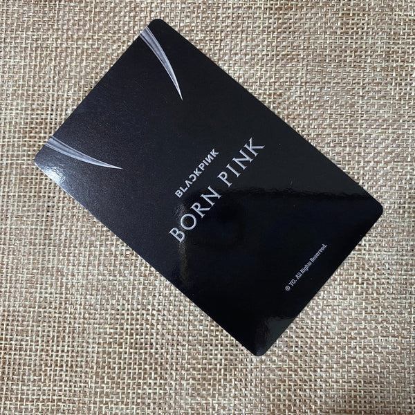 BLACKPINK JENNIE #4 [Born Pink] Official Photocard, YG Select POB / New, Rare