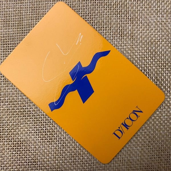 TXT SOOBIN #18 [DICON D'Festa Special Edition Limited] Official Photocard / Gift