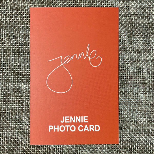 BLACKPINK JENNIE #3 [VITA 500] Official Limited Photocard, YG GOODS / New / Gift