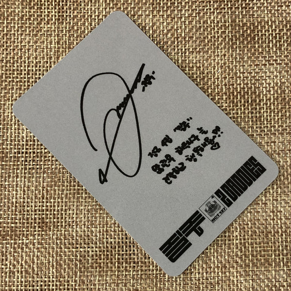 NCT 127 JUNGWOO [ BADDIES ] Official Photocard, Digipack Ver / New / Gift