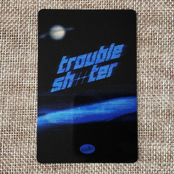 KEP1ER YUJIN [ TROUBLESHOOTER ] Official Photocard, Midnight Ver. / New / Gift