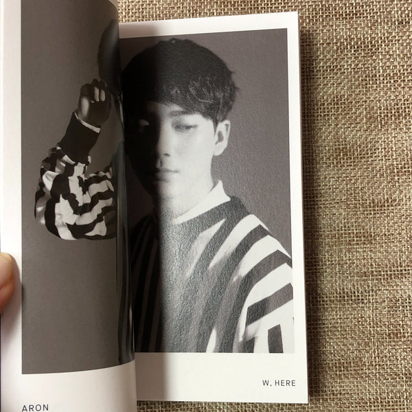 Nu'est W [ W.HERE ] Official Mini Photobook, Portrait Ver. / New / Gift