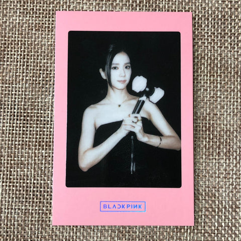 BLACKPINK JISOO [Blink Lightstick Pink Ver] Official Limited Photocard / Gift
