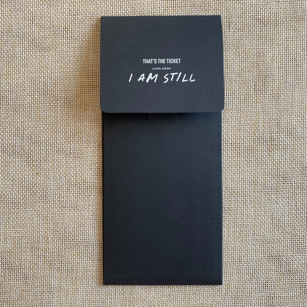 BTS JUNGKOOK [That's The Ticket] Official Photo Ticket Set, Movie I AM STILL / N