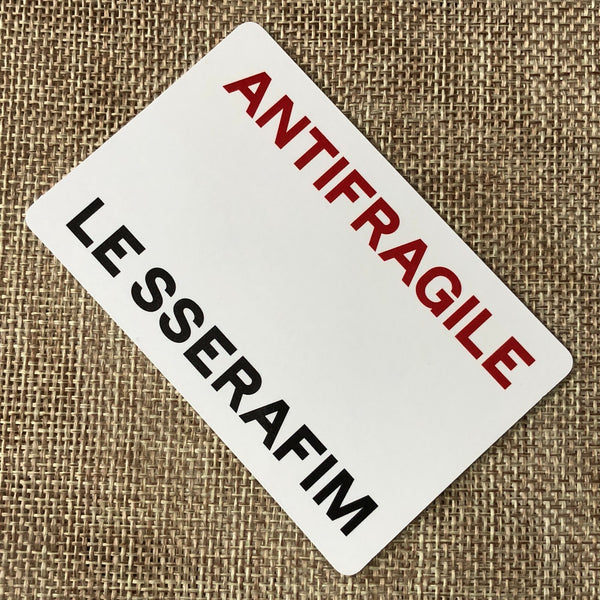 LE SSERAFIM UNIT YUNJIN SAKURA [ANTIFRAGILE] Official Photocard, 2nd Mini / Gift
