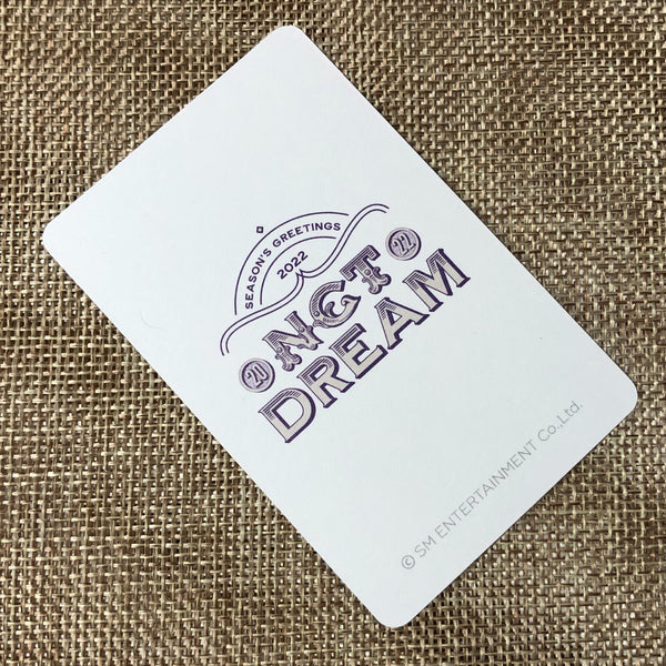 NCT DREAM HAECHAN [2022 Season's Greetings Aladin] Official Photocard / Gift