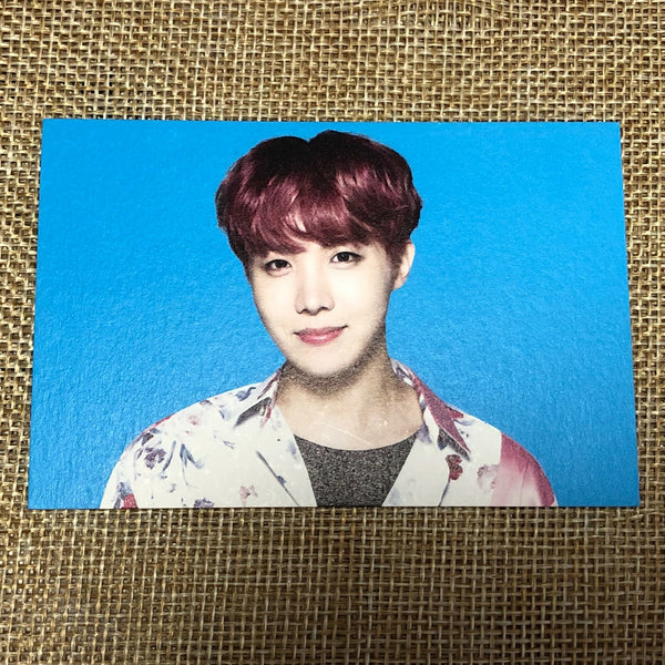 BTS J-HOPE 1/8 [The Wings Tour 2017 Live Trilogy] Official Mini Photocard / Gift