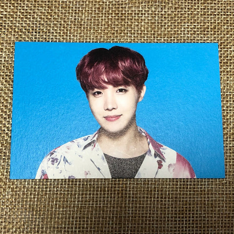 BTS J-HOPE 1/8 [The Wings Tour 2017 Live Trilogy] Official Mini Photocard / Gift