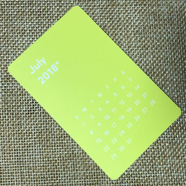 NCT DOYOUNG [2018 Season's Greetings] Mini Calendar Official Photocard / Gift