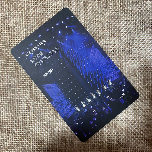 BTS RM [ Love Yourself Tour New York Blu-ray ] Official Photocard / Gift