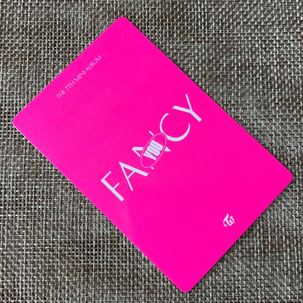 TWICE MINA [ FANCY YOU ] Official Pre-Order Photocard, B Ver. / New / Gift