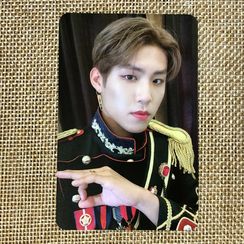 AB6IX WOOJIN [ SALUTE ] Official Photocard, 3rd Album Loyal Ver / New / Gift