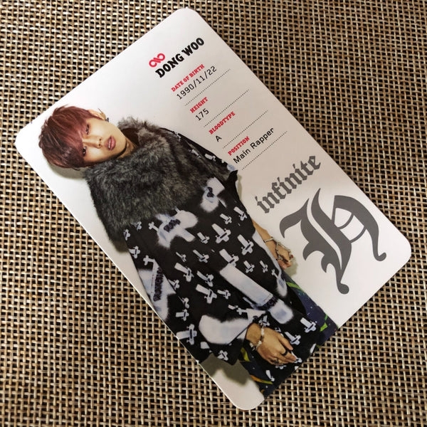 INFINITE H DONG WOO #1 [ Fly High ] Official Photocard / New, Rare / Gift