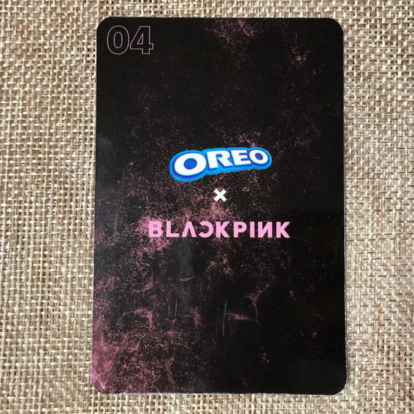 BLACKPINK ROSE [ OREO X BLACKPINK ] Official Limited Photocard / New / Gift