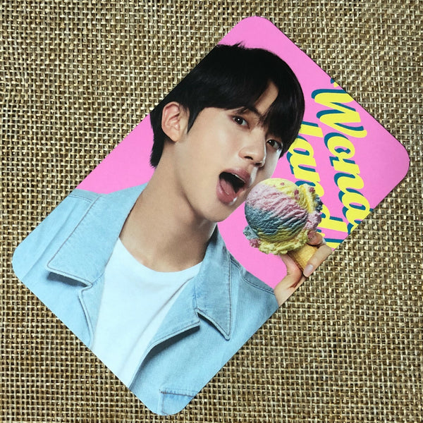 BTS JIN [ Baskin Robbins Promo ] Official Limited Photocard / New / Gift
