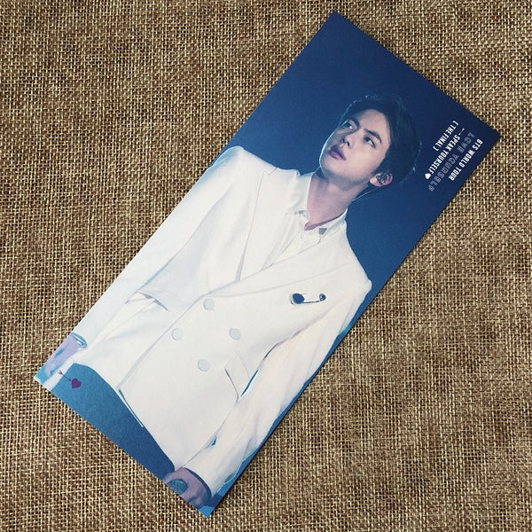 BTS JIN [Speak Yourself Seoul The Final DVD] Official Bookmark / New, Rare /+G