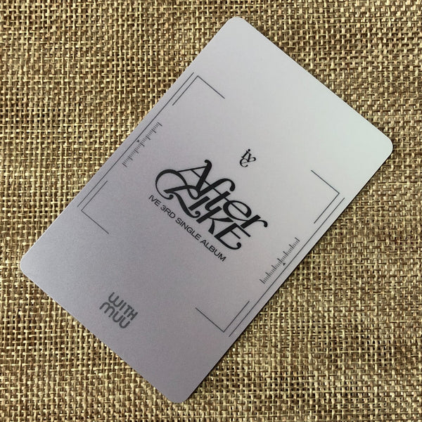 IVE WONYOUNG [After Like] Official Photocard, Withmuu Lucky Draw POB / Gift