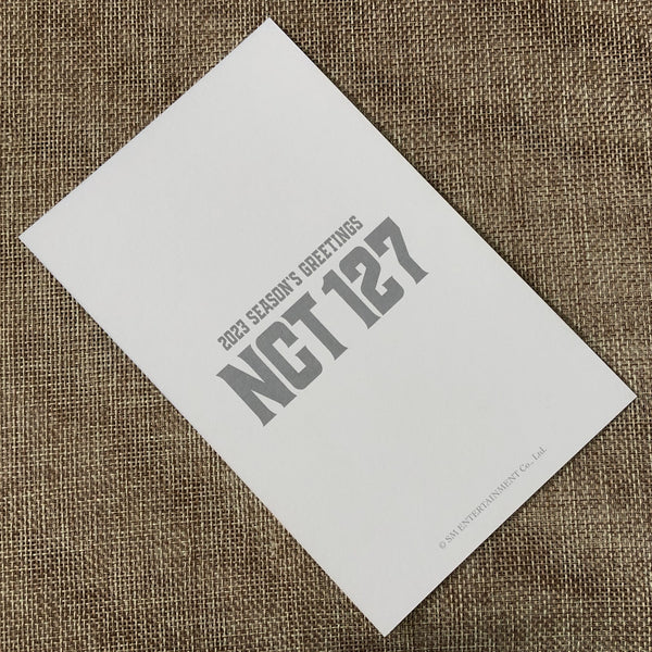 NCT 127 TAEIL [ 2023 Season's Greetings ] Official Postcard / New / Gift