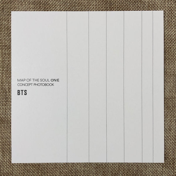 BTS RM [MAP OF THE SOUL MOS ON:E Concept Book] Official Square Postcard / Gift