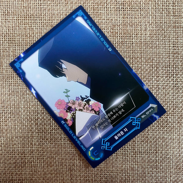 Solo Leveling SL 044 C Card | Sung Jin-woo | Korean Webtoon | Official D&C Media