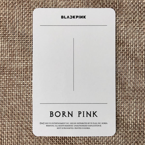 BLACKPINK ROSE [ Born Pink Gray Ver. ] Official Photocard / New / Gift