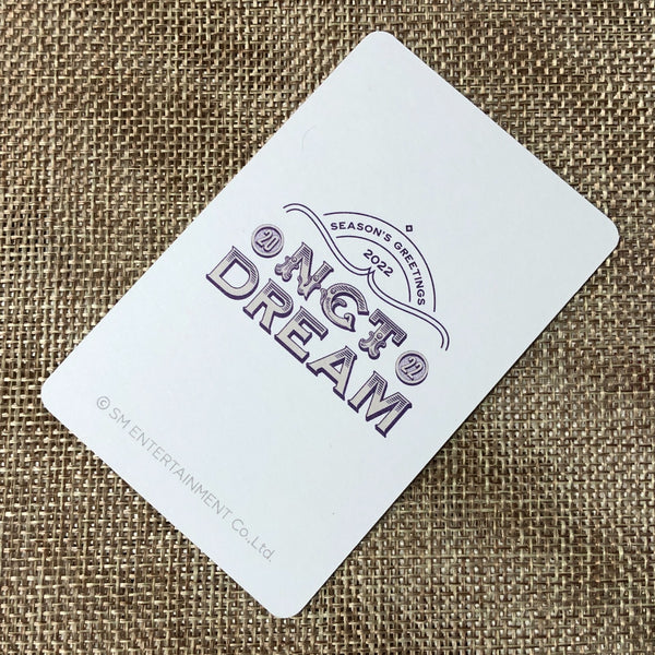 NCT DREAM HAECHAN [2022 Season's Greetings Aladin] Official Photocard / Gift