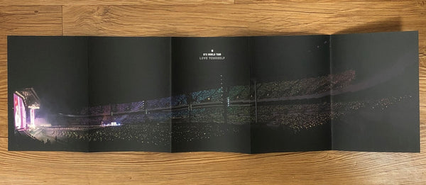 BTS JIMIN [ Love Yourself World Tour Seoul DVD ] Official Poster / New / Gift