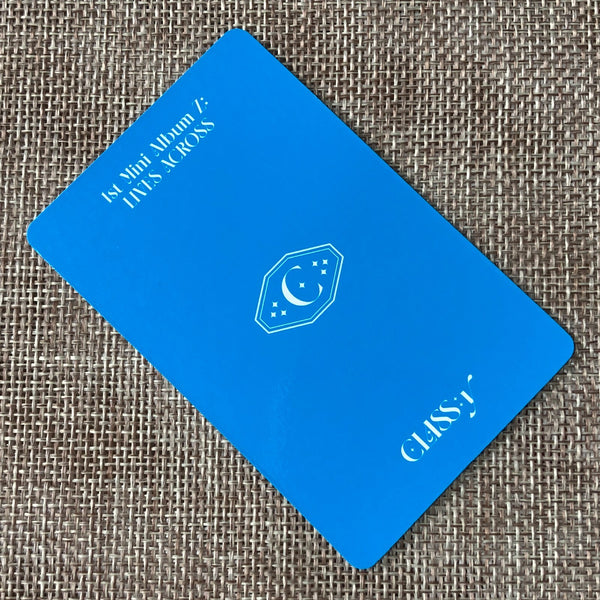 CLASS:Y RI WON [ LIVES ACROSS ] Official Photocard / New / Gift