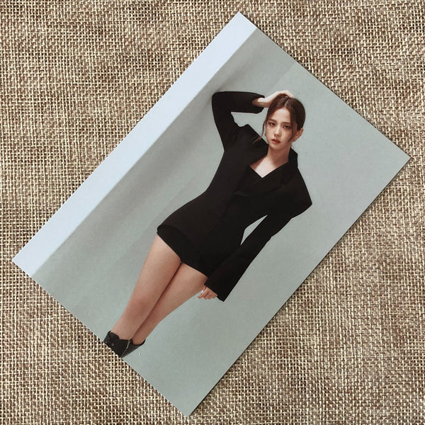 BLACKPINK JISOO #3 [ THE ALBUM ] Official Postcard, 1st Full Album / New / Gift